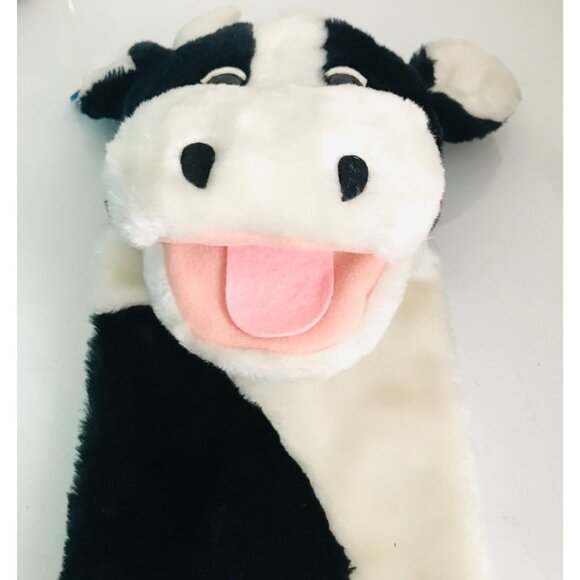Vintage Dakin Millie the Cow Hand Puppet Plush Original Tag Baby Einstein 1998 - Picture 5 of 7
